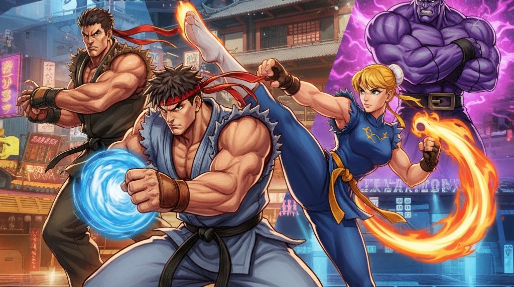 ストリートファイターに関する記事のアイキャッチ画像